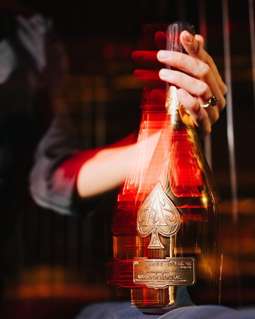 The night, bottled and poured..#voyagebyamelia